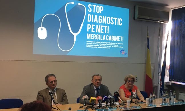 Discursul Președintelui CMR la lansarea campaniei “STOP DIAGNOSTIC PE NET! MERGI LA CABINET!”